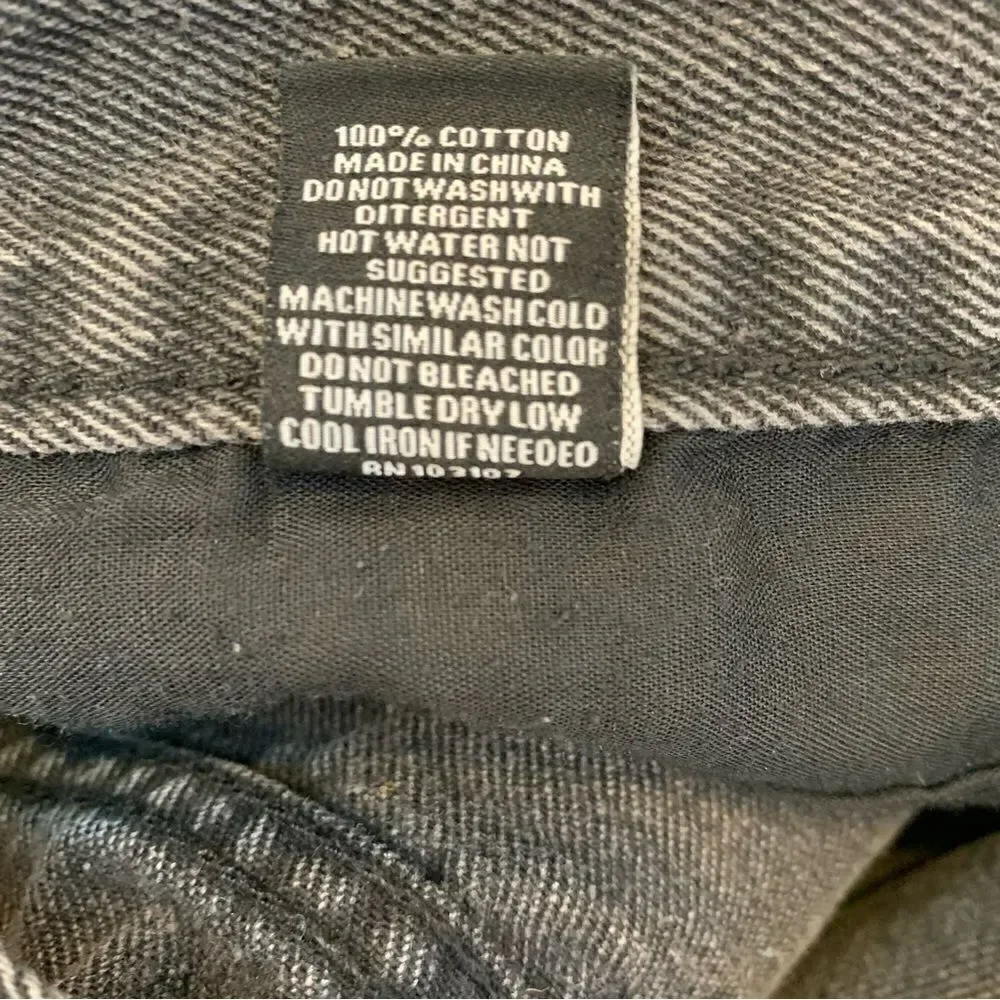 Square Zero Built to Last Men's Jeans Distressed Slim Denim Ripped  Size 40